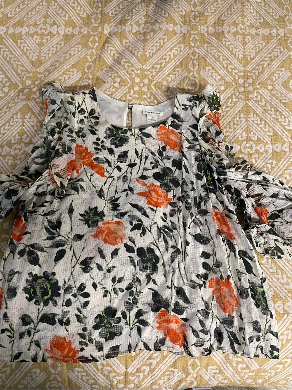 Floral blouse - club Monaco